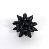 FIGURA CERAMICA NEGRA C/PUNTAS 13X12CM Unica