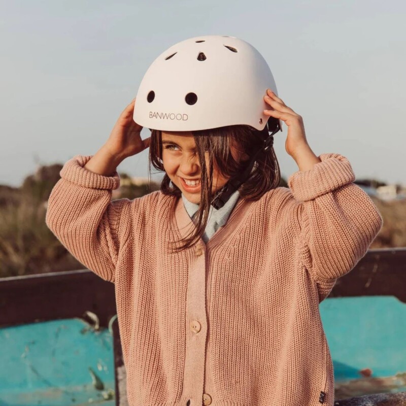BW-HELMET Casco Para Niños Banwood - Pink Talle S