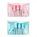 Recipientes para viaje Kit para Cosméticos Celeste