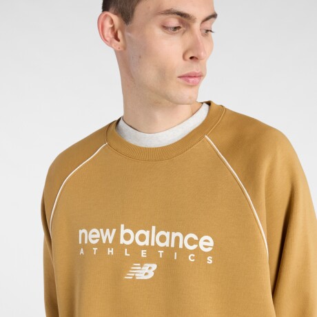 Buzo New Balance de Hombre - Trackside - MT61U4JOABG MOSTAZA