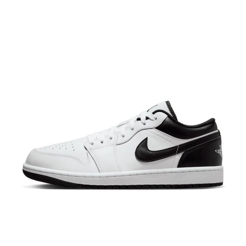 Championes Air Jordan 1 Bajo de Hombre Blanco