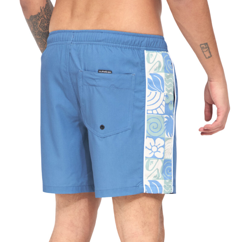 Short Quiksilver Franja Form - Azul Short Quiksilver Franja Form - Azul