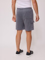 SHORT CARGO RIVEN RUSTY Gris Claro