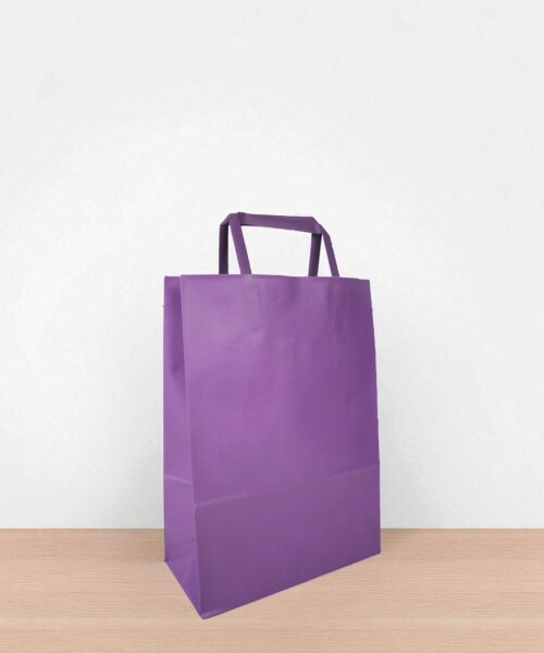 Bolsa lisa acuario 22x10x30 cm PURPLE