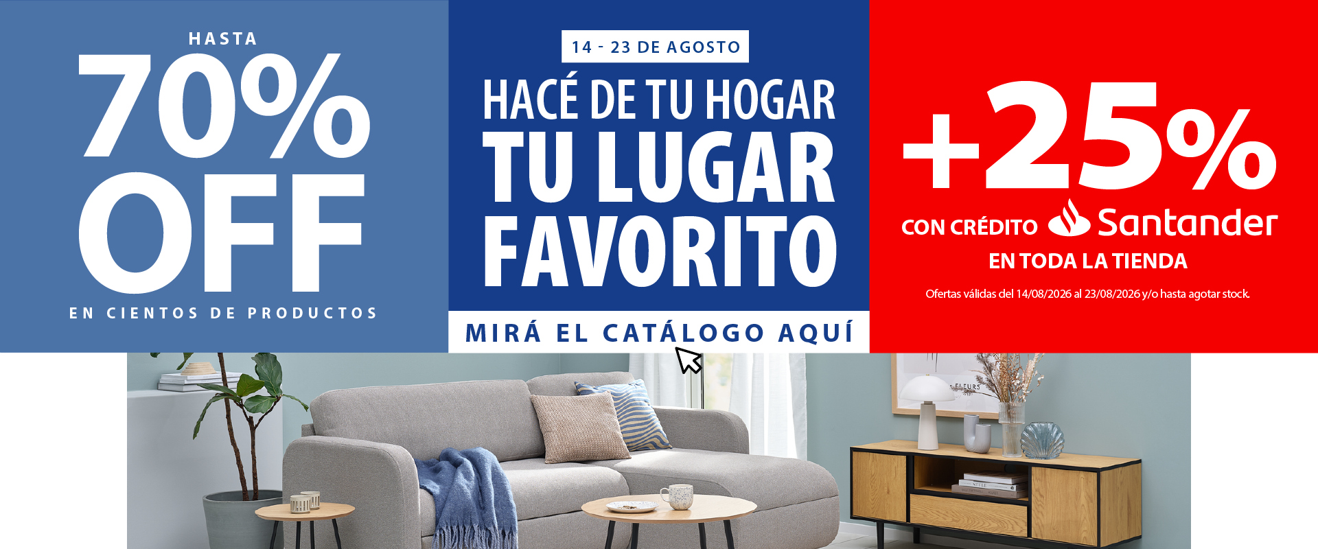 Hacé de tu hogar tu lugar favorito