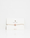 Pulseras Flexibles Strass Pulsera Con Dije Floral - Dorado