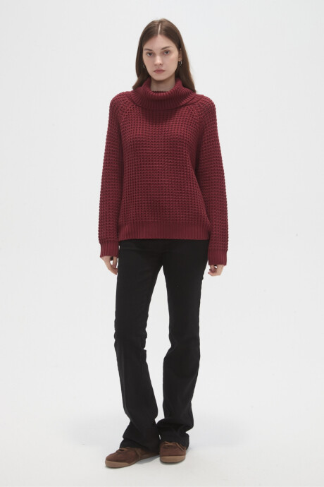 Polera Itero Bordeaux