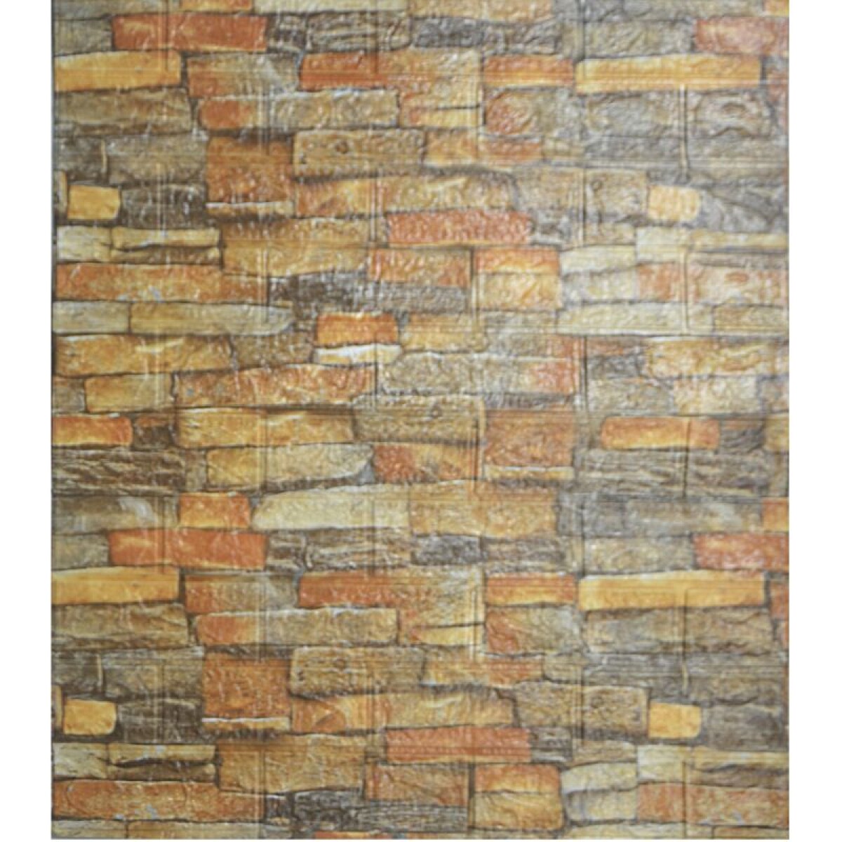 REVESTIMIENTO AUTO ADHESIVO 3D 70 X 77 CM X 3 MM - PIEDRA FC24 