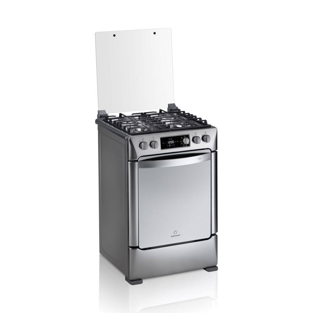 COCINA GAS INDURAMA INOX GRIS IBIZA ZÁFIRO