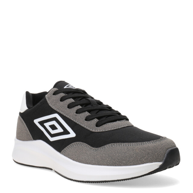 Championes de Hombre Umbro Volcan Negro - Blanco