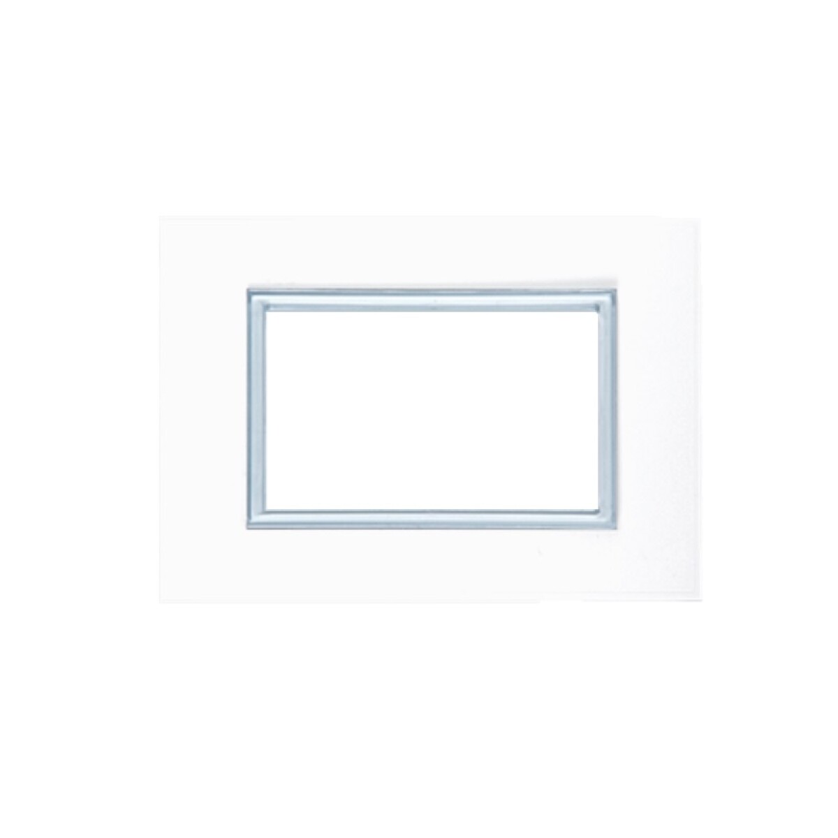PLACA MODULO DOBLE BLANCO - DUOMO 