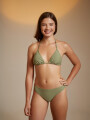 Top+bikini Twist Verde Oliva