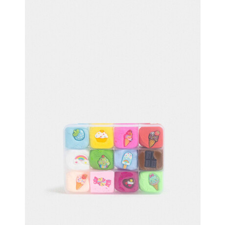 Set De Slimes En Estuche Combinacion Multicolor