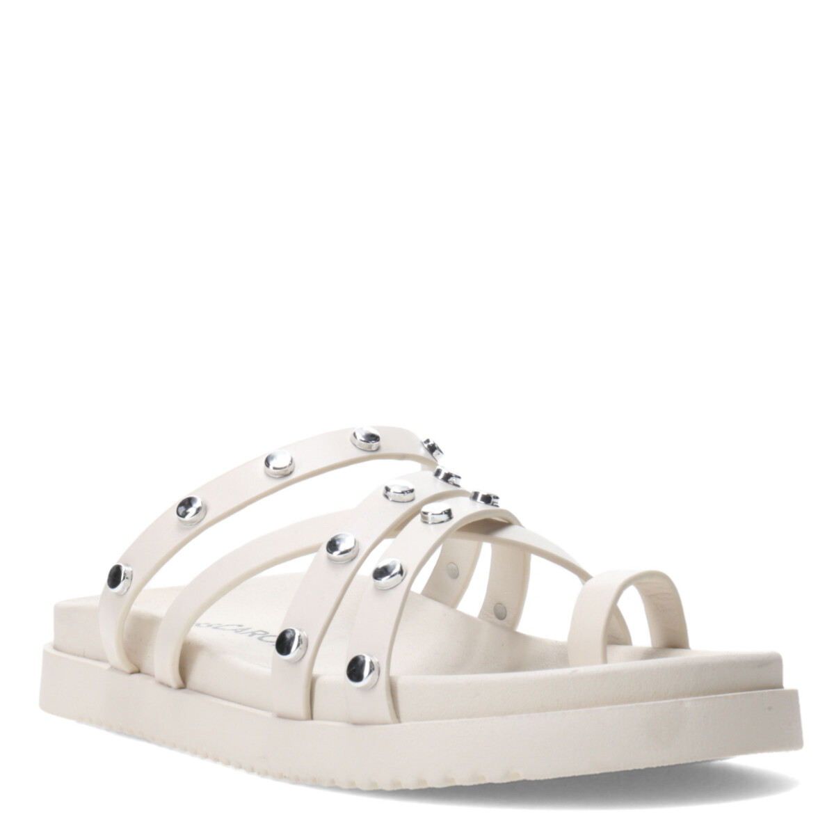 Sandalia CREET con tachas MissCarol - Off White 