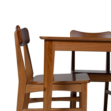 Juego de Comedor Olmo - Mesa 140 + 4 sillas Honey