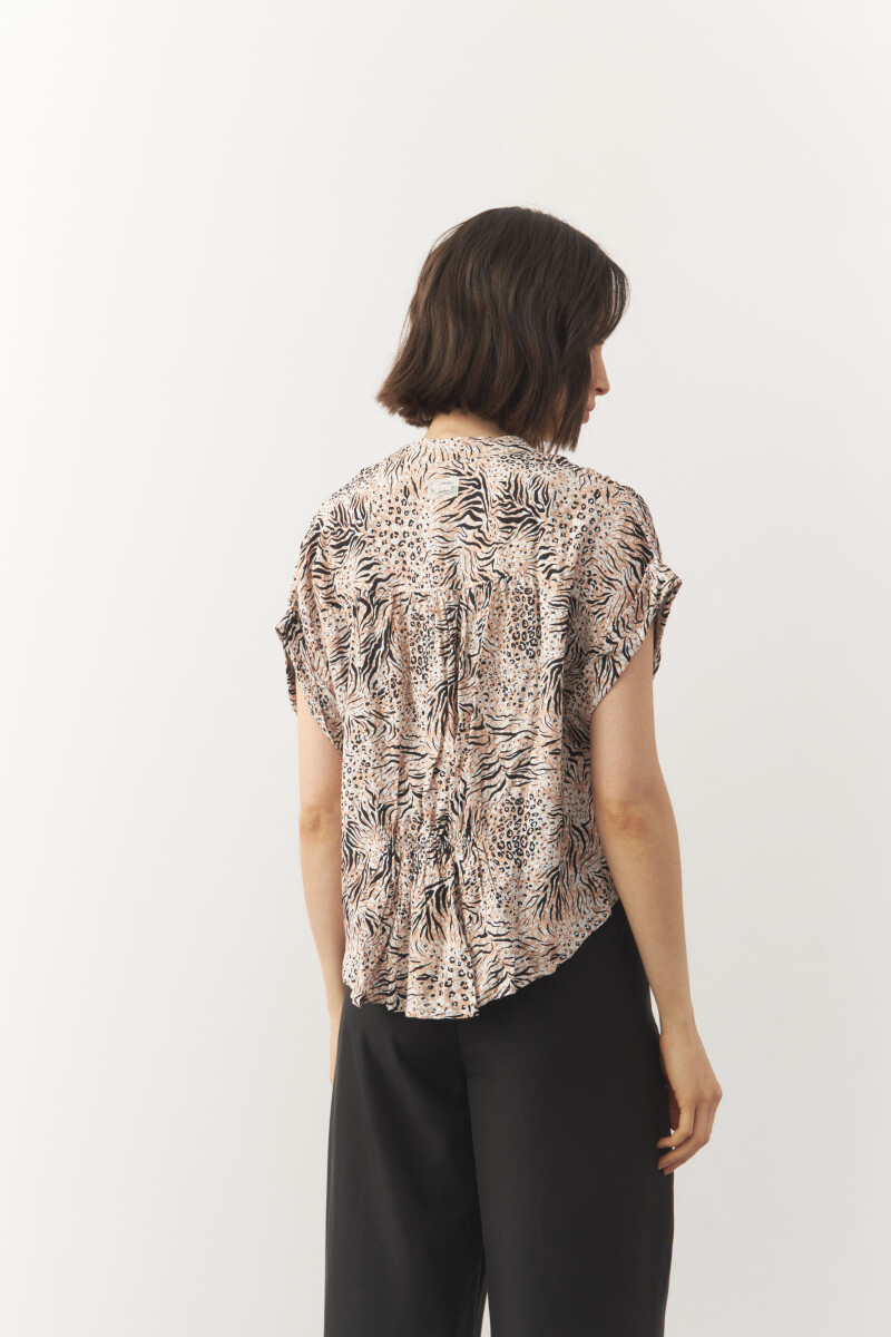 BLUSA GALLINAL Animal Print