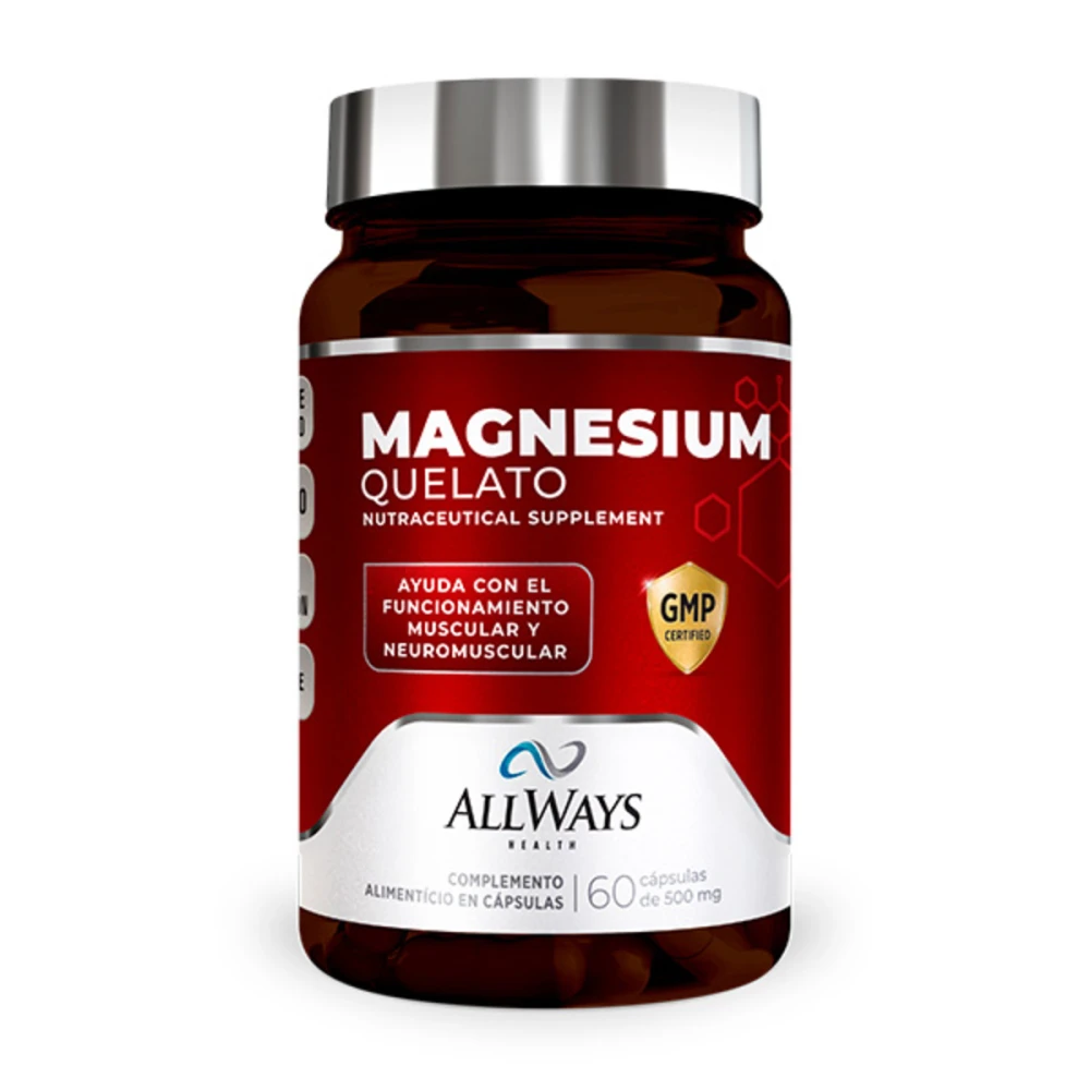 ALLWAYS MAGNESIUM QUELATO FR. X 60 CAPS.