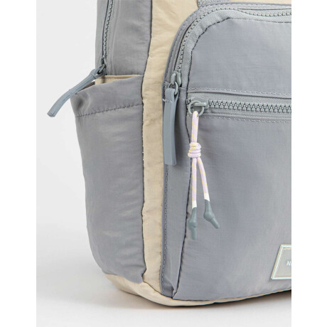 Mochila Colorblock Azul Celeste