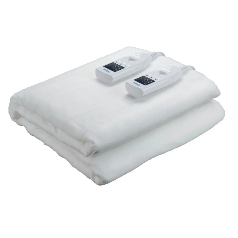 Calienta Camas Tem 2 Plazas Digital T1gccdt2p1103 Color Blanco Liso Calienta Camas Tem 2 Plazas Digital T1gccdt2p1103 Color Blanco Liso