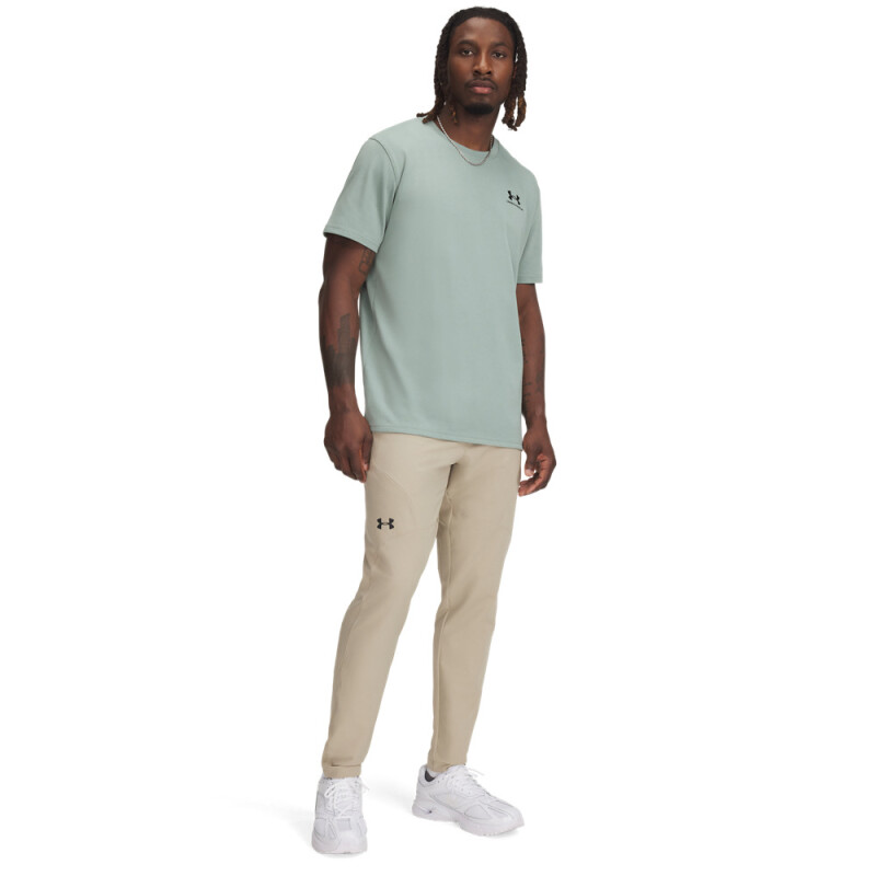 UA UNSTOPPABLE TAPERED PANTS-GRN BRN-299