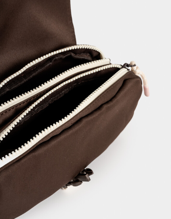 Porta Cosméticos Portacosméticos Back To School - Marron Chocolate