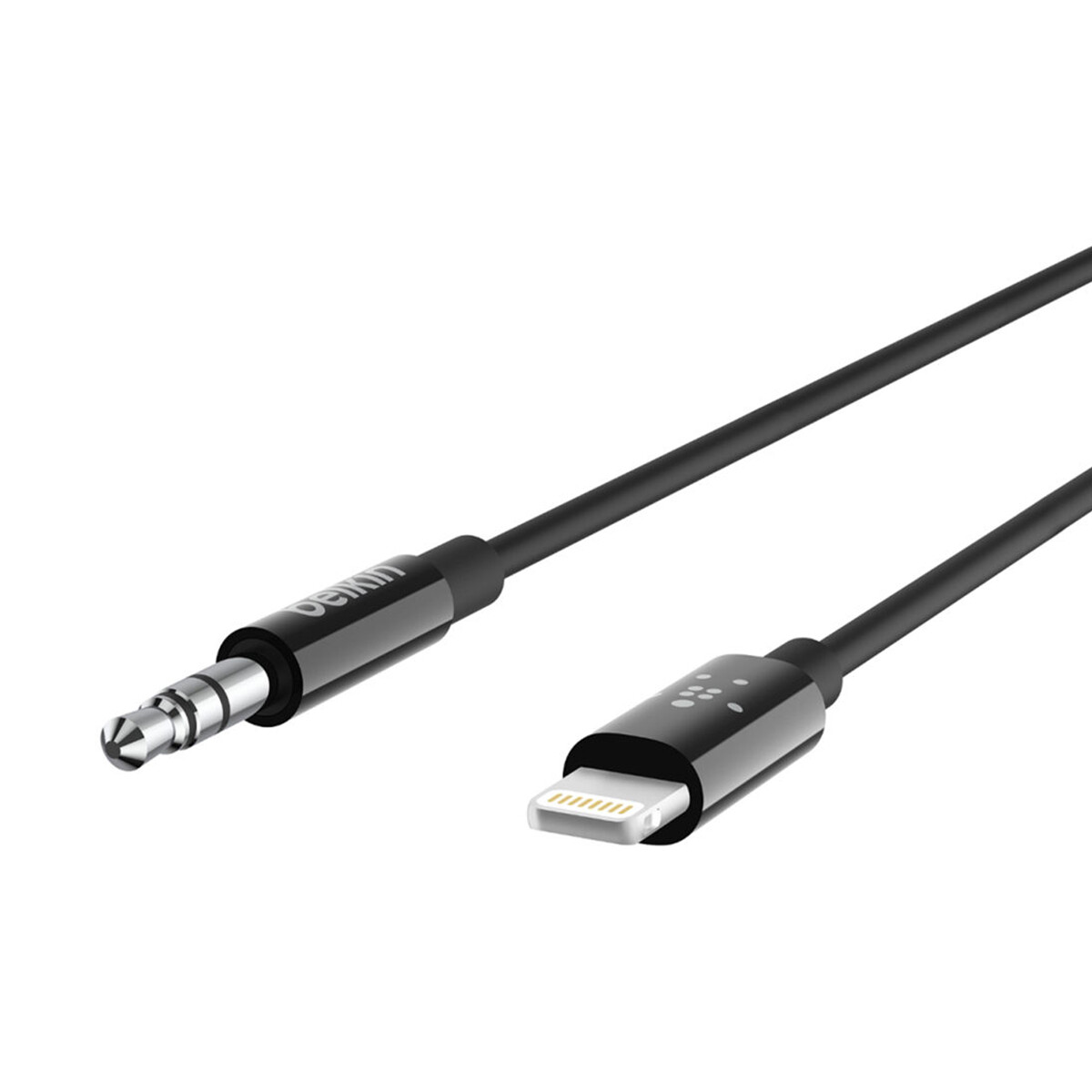 Cable Auxiliar de Audio 3.5mm a Lightning Belkin 0.9M 3FT Black
