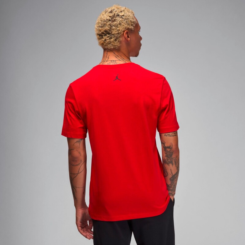 Camiseta Jordan Sport de Hombre Rojo