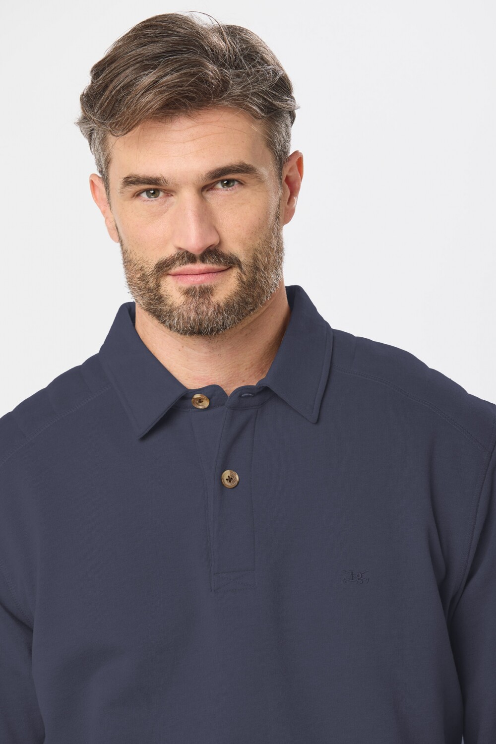 BUZO POLO DE FELPA Azul