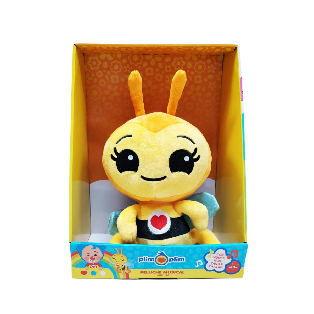 Peluche Musical Abejita – Con Sonidos y Canciones Original - AMARILLO 