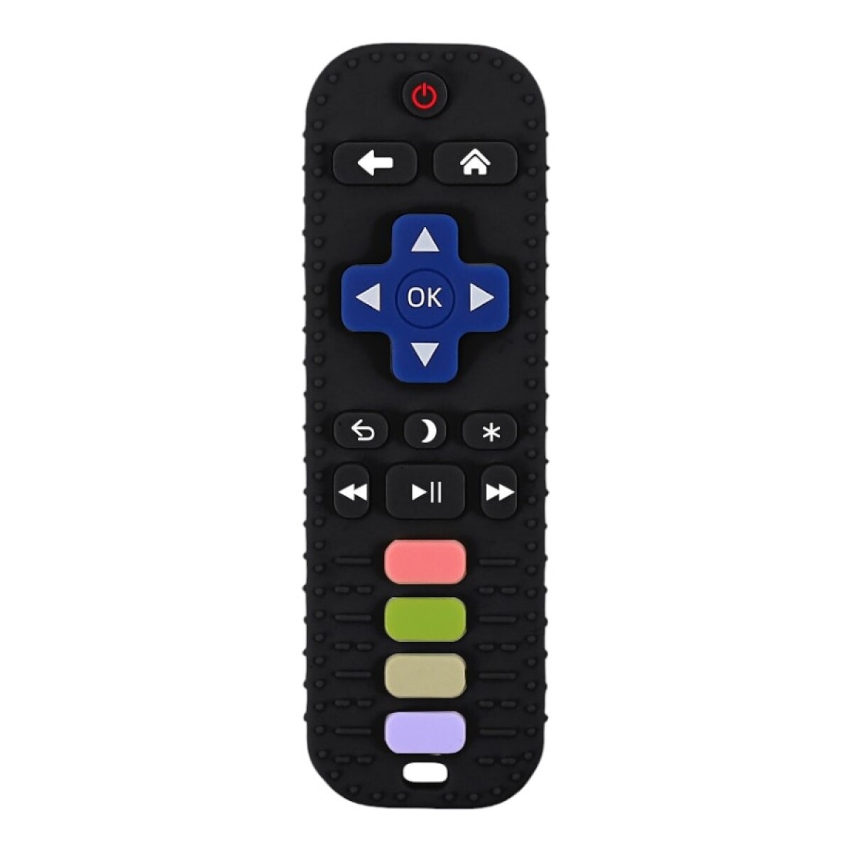 Mordillo silicona con forma de control remoto 