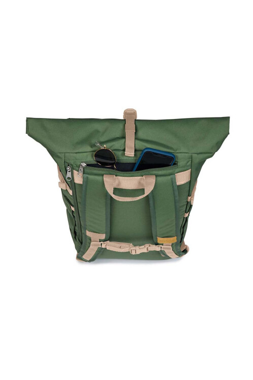 Mochila Portalaptop Hatchet Rolltop Cargo Green