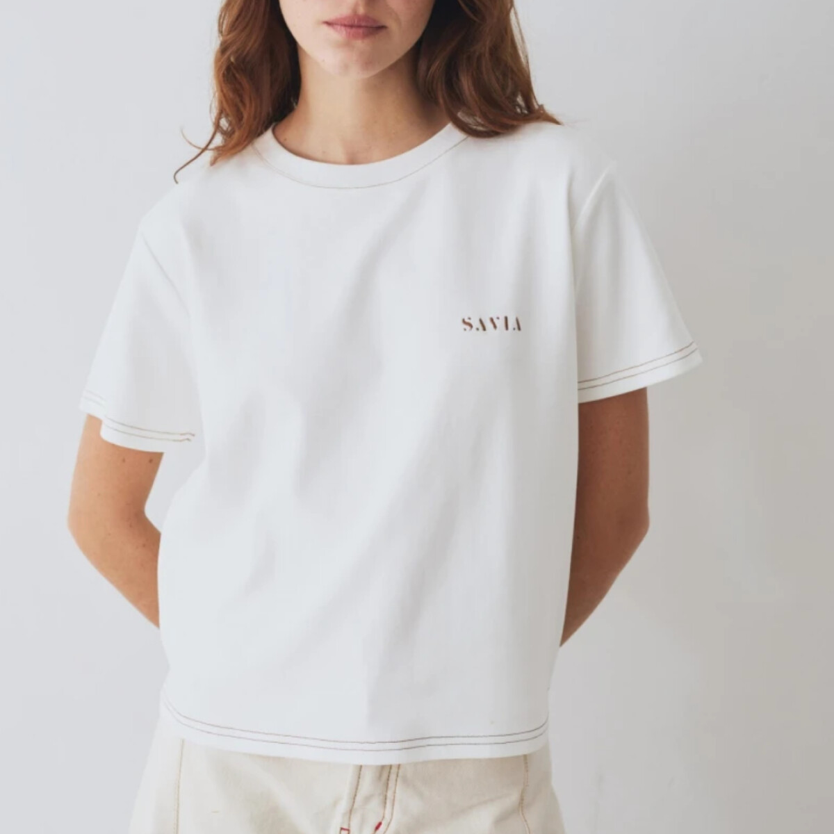 TSHIRT SAVIA - Crudo 