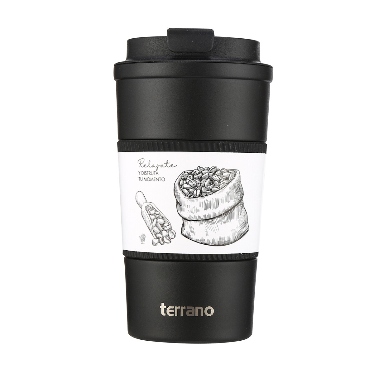 Vaso Térmico 510mL. - Negro 