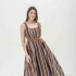 VESTIDO MIRE ESTAMPADO MARRÓN