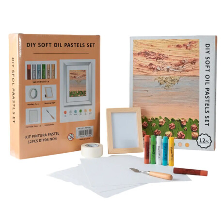 Kit Oleo Pasteles 12 pcs Tonos Arena
