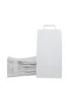 Pack x 200 - bolsa lisa 22x10x42 cm. BLANCO