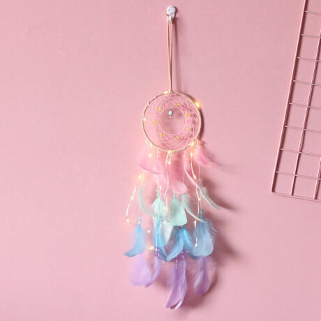 Atrapasueños Pastel Con Luces Led Atrapasueños Pastel Con Luces Led