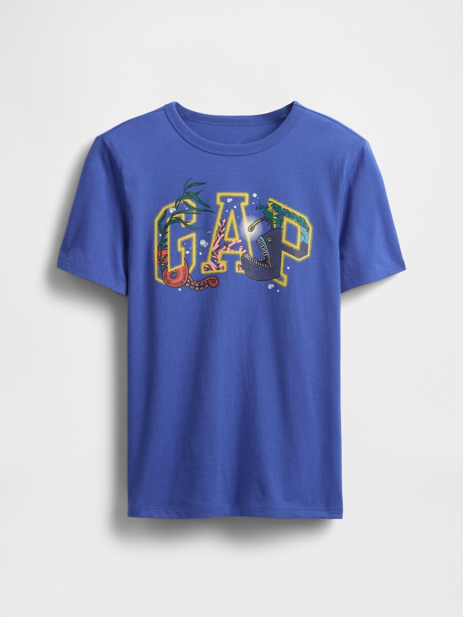 Remera Gráfico Niño - Dazzling Blue V2 