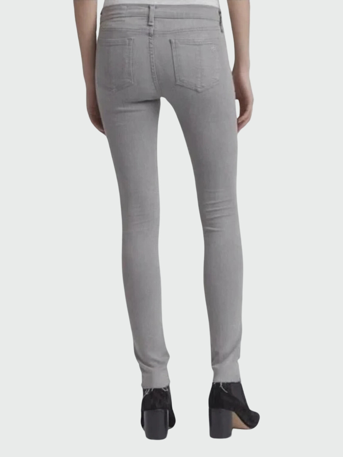 Jean skinny con bolsillos, Burmese Gris