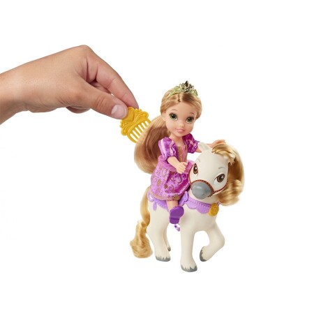 Muñeca Disney Petit Rapunzel con Pony 50236 001