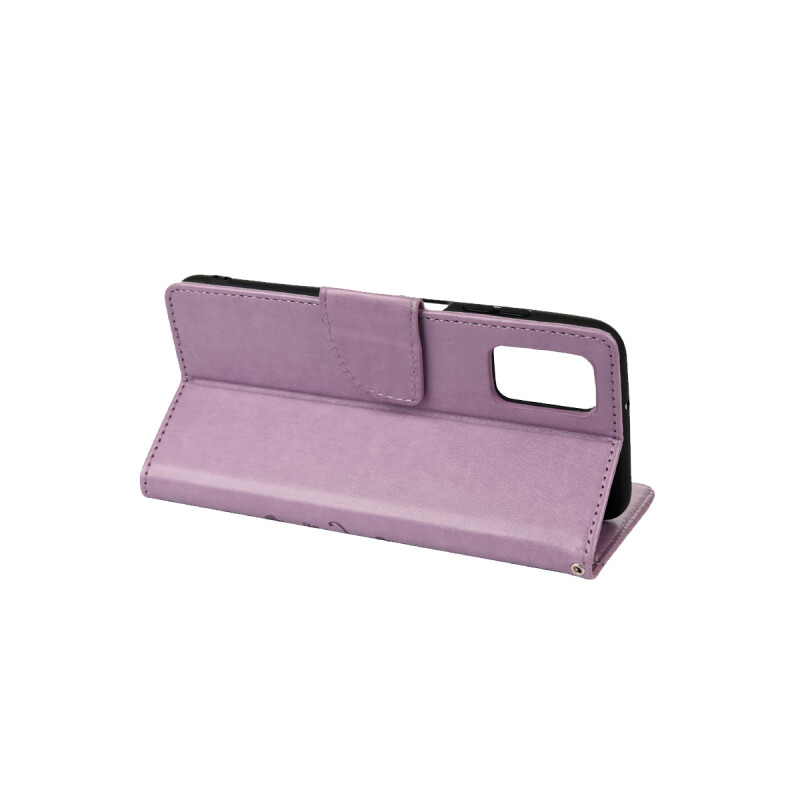Flip cover Xiaomi Redmi 10 diseño flores violeta Flip Cover Xiaomi Redmi 10 Diseño Flores Violeta
