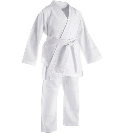 Traje Uniforme De Karate Kimono Karategui Calidad Blanco