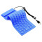 Teclado Flexible Con Cable Ledstar Wb-86 AZUL