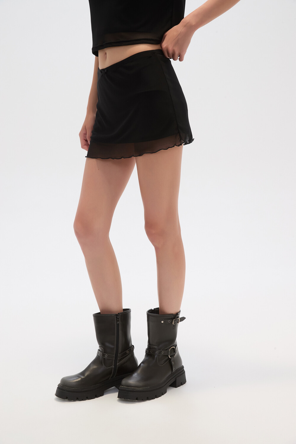 Falda Rumeni Negro