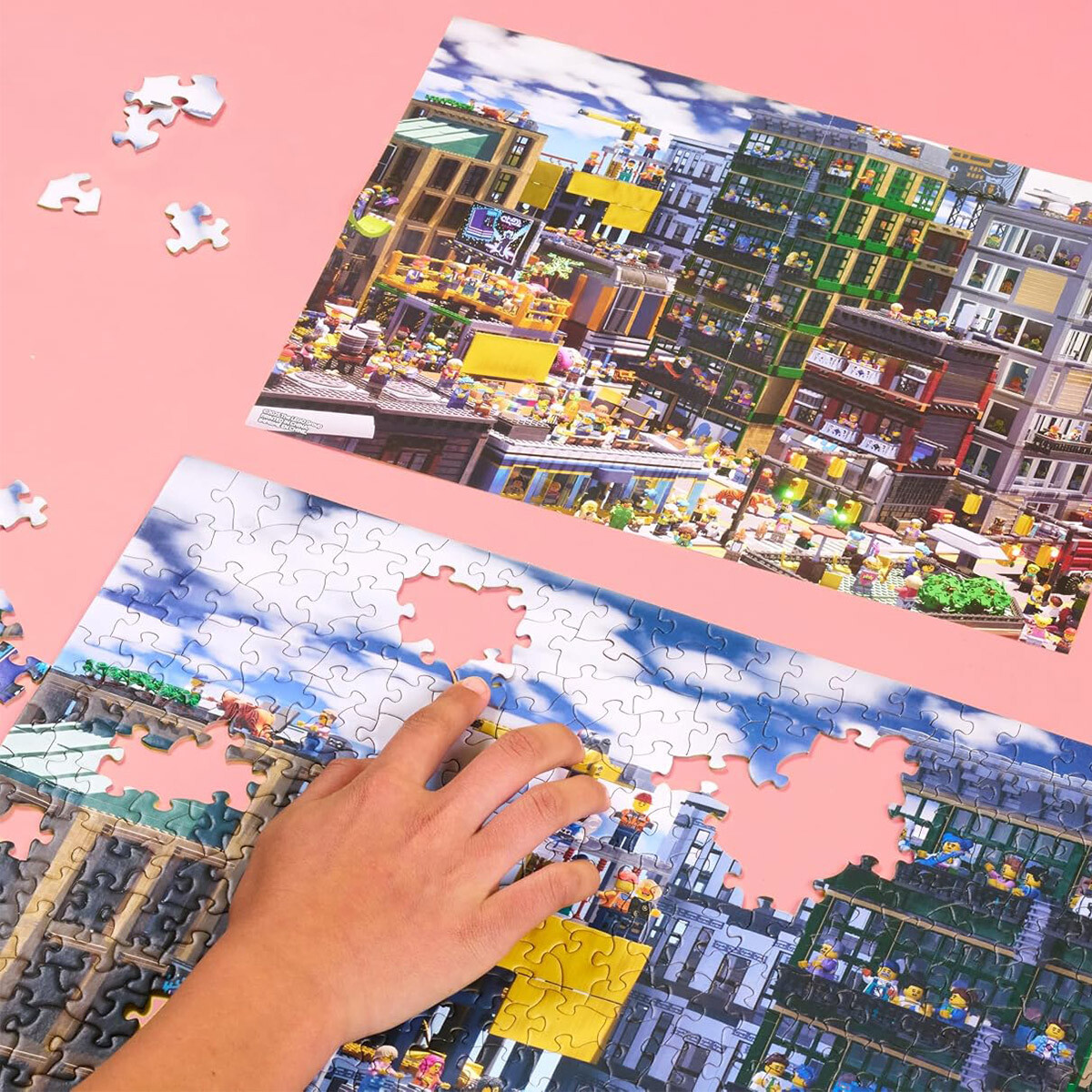 Puzzle LEGO City Encuentra la Figura 1000 Piezas 