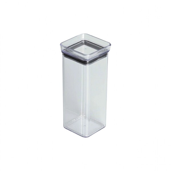 MINI POTE LUMINI CUADRADO 340 ML TRANSPARENTE