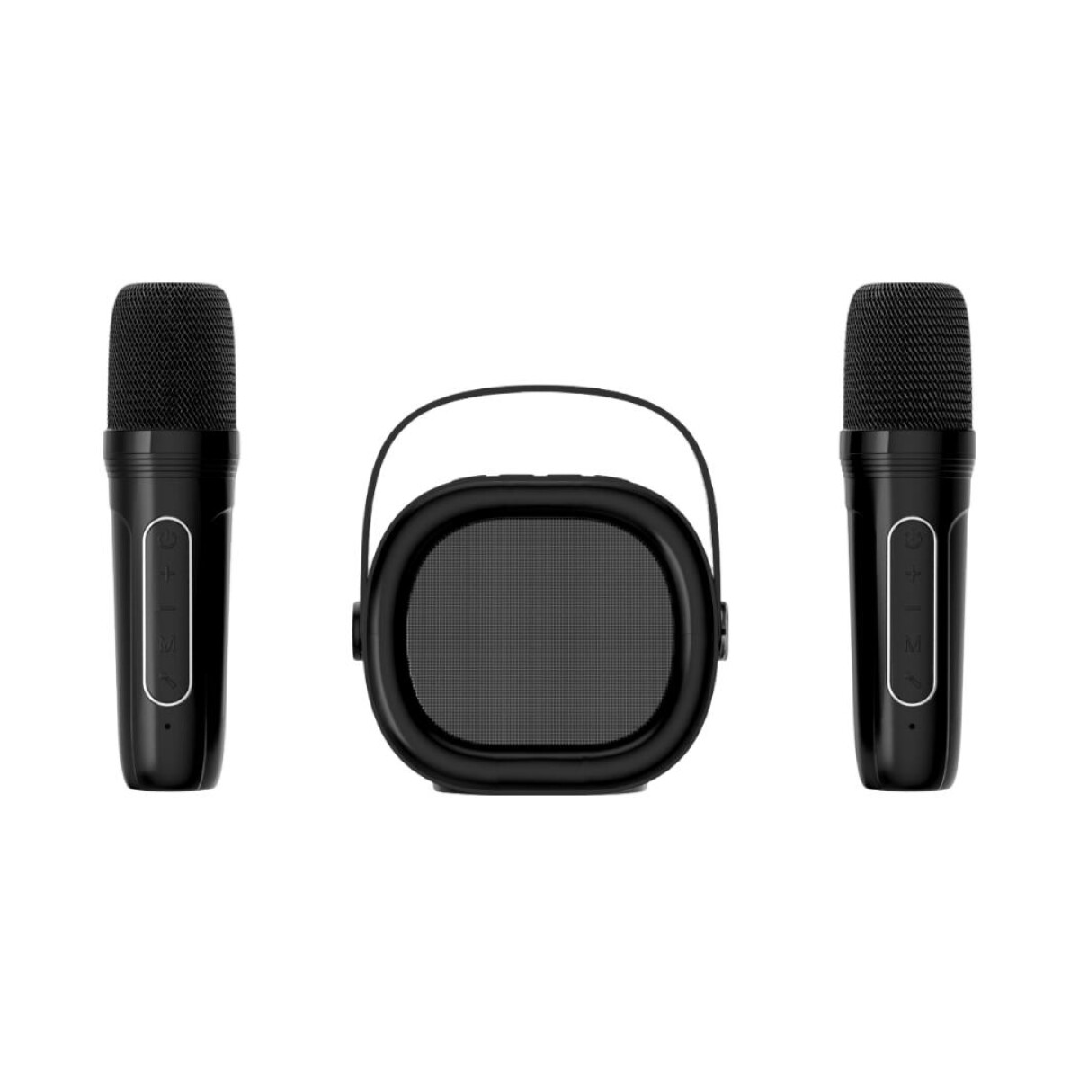 Parlante karaoke - negro 