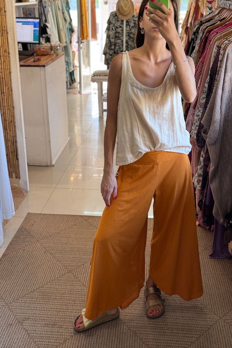 Pantalón Ana Mostaza