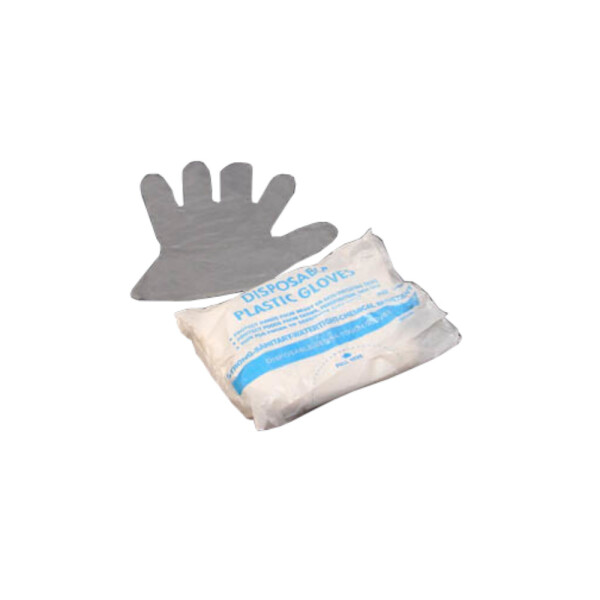 GUANTES DESCARTABLES TRANSPARENTE