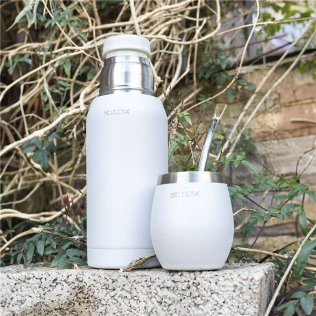 Termo 750Ml Doble Pared Blanco Aqua